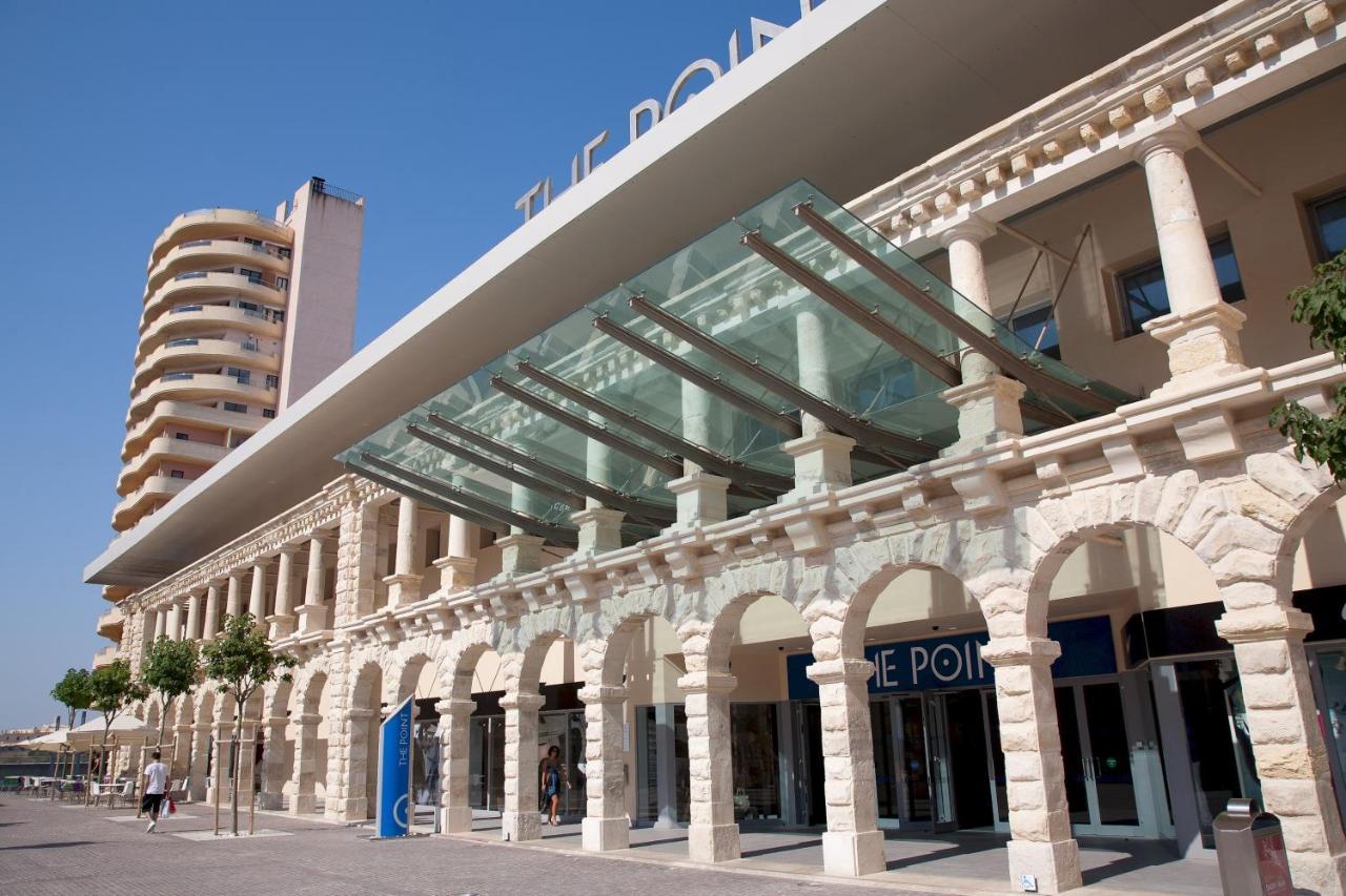 Seafront Lux Apart Inc Pool, Upmarket Area Σλιέμα Εξωτερικό φωτογραφία